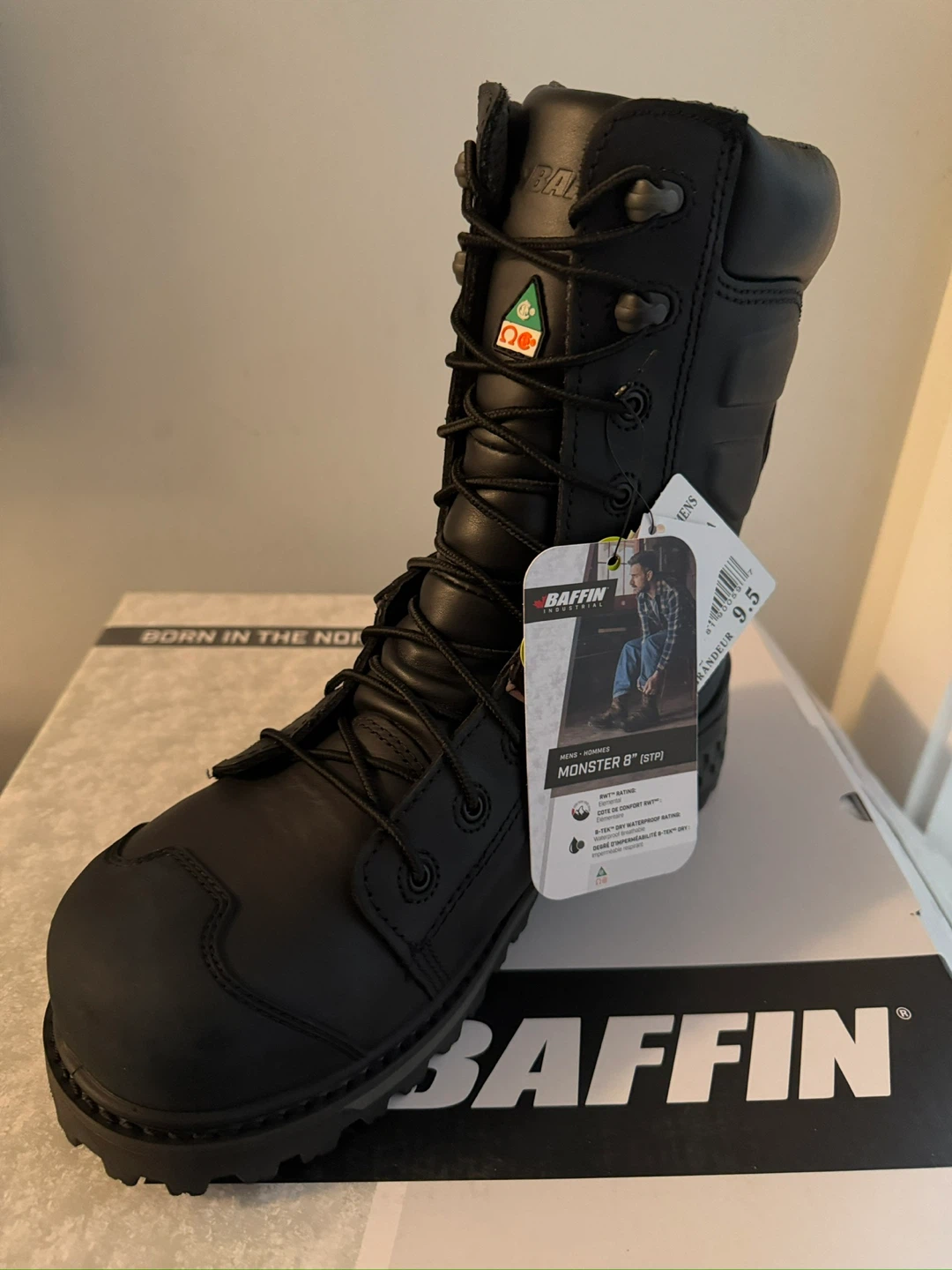 Baffin Monster 8" STB Boots - Size 9.5