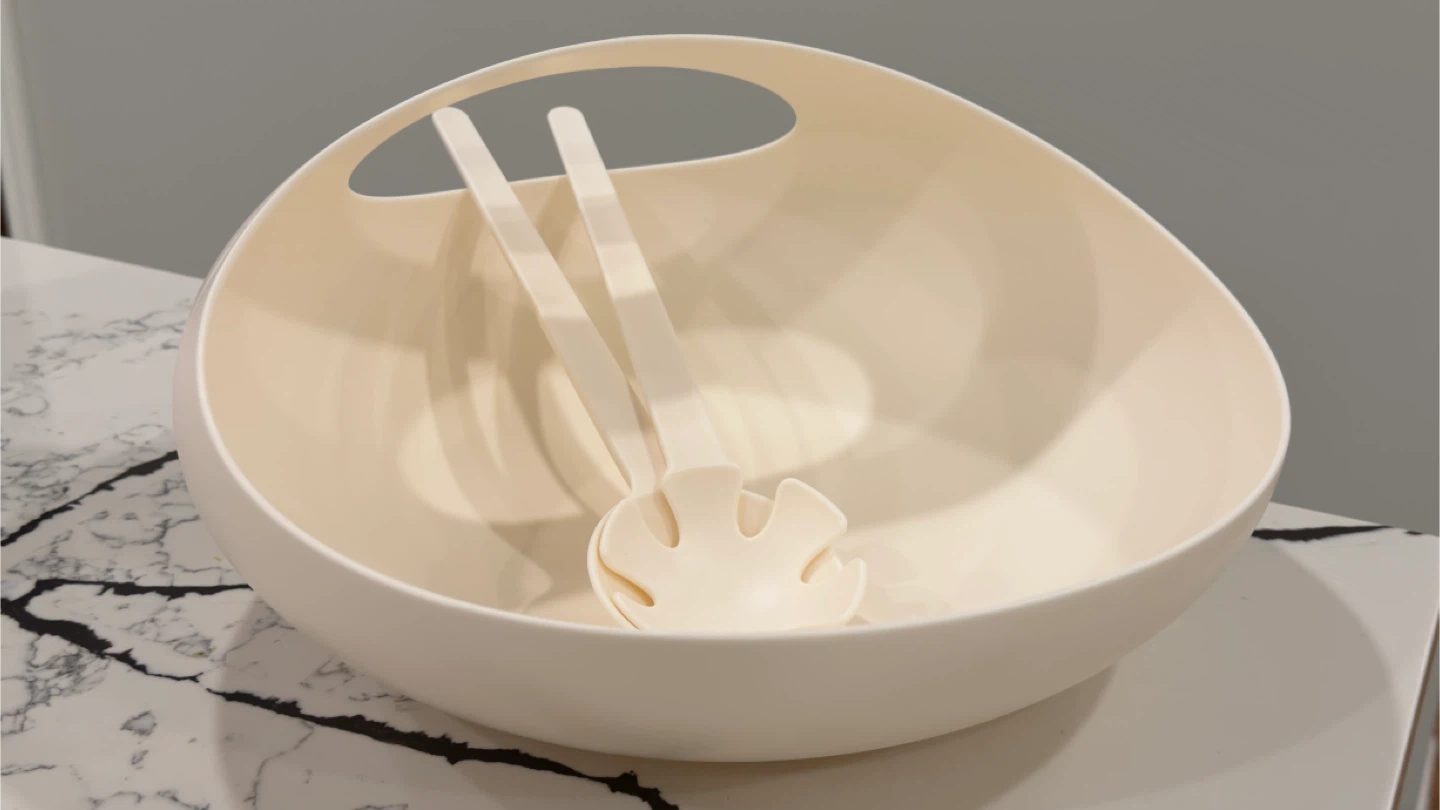 Joseph Joseph Salad Bowl & Servers - White