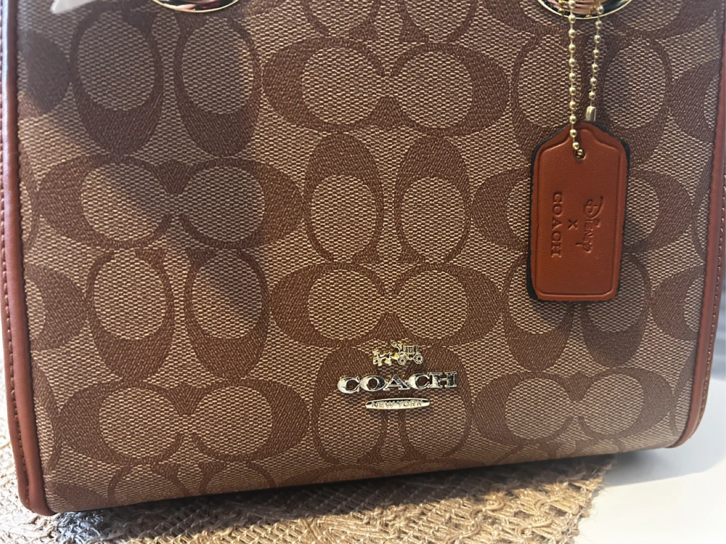 Coach Signature Canvas Tote Bag - photo 2