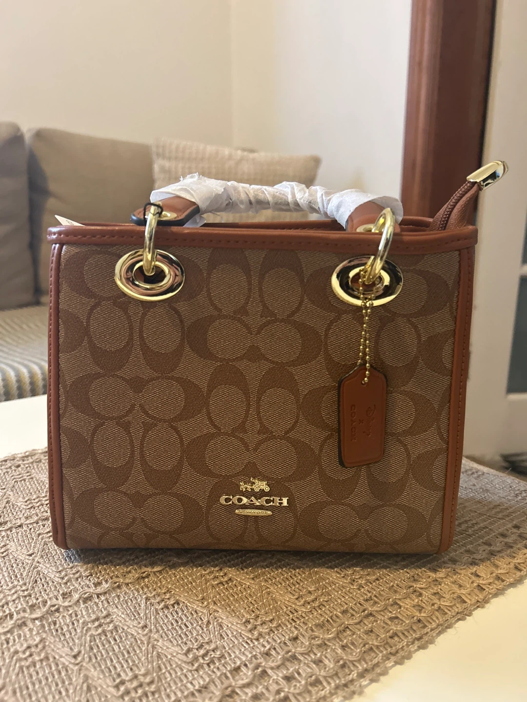 Coach Signature Canvas Tote Bag - photo 4