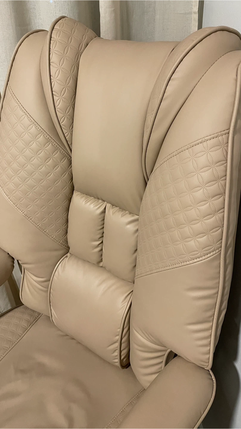 Light Brown Executive Office Chair with Footrest - photo 4