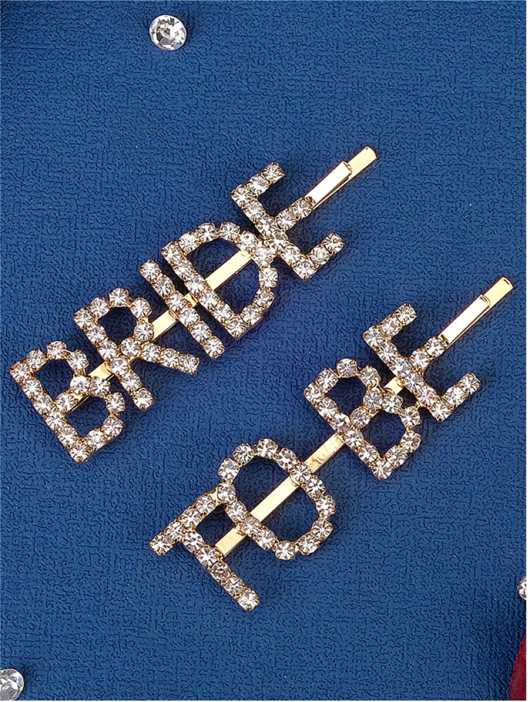 Set of 2 ‘Bride to Be’ Hair Clips