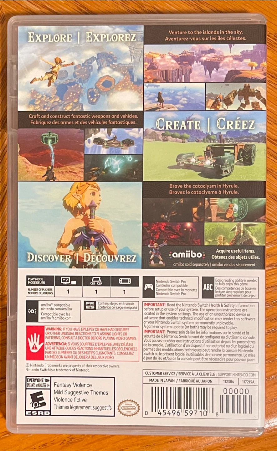 Nintendo Switch The Legend of Zelda: Tears of the Kingdom Game - photo 2