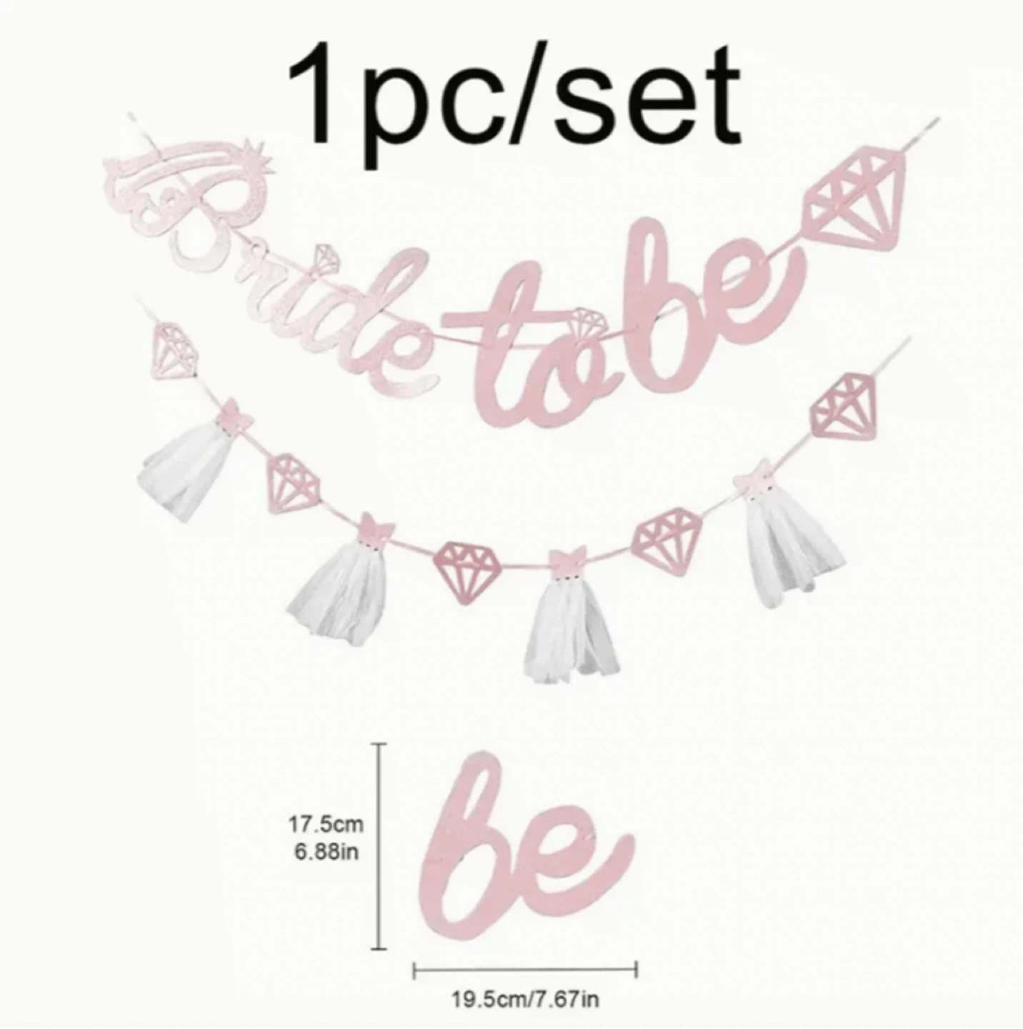 Bride to Be Banner Set - photo 2