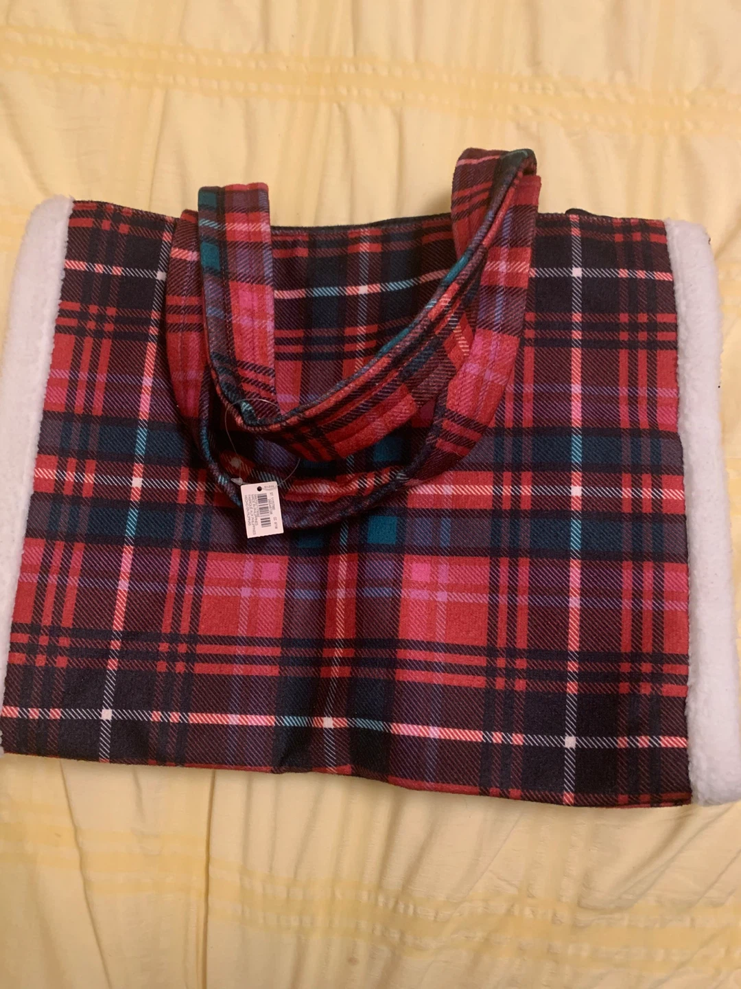 Victoria's Secret Plaid Tote Bag - photo 2