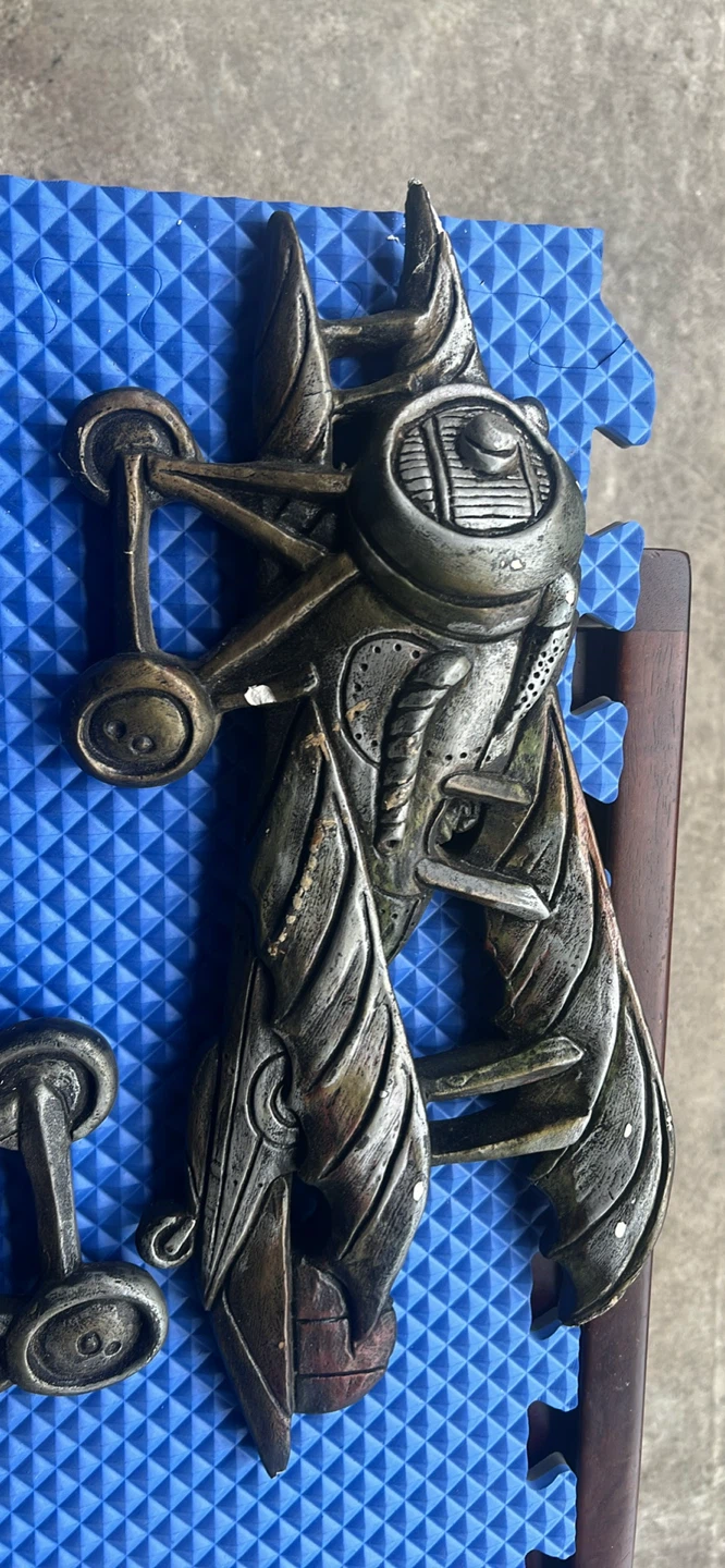 Steampunk Toy Airplane Wall Decor - photo 2