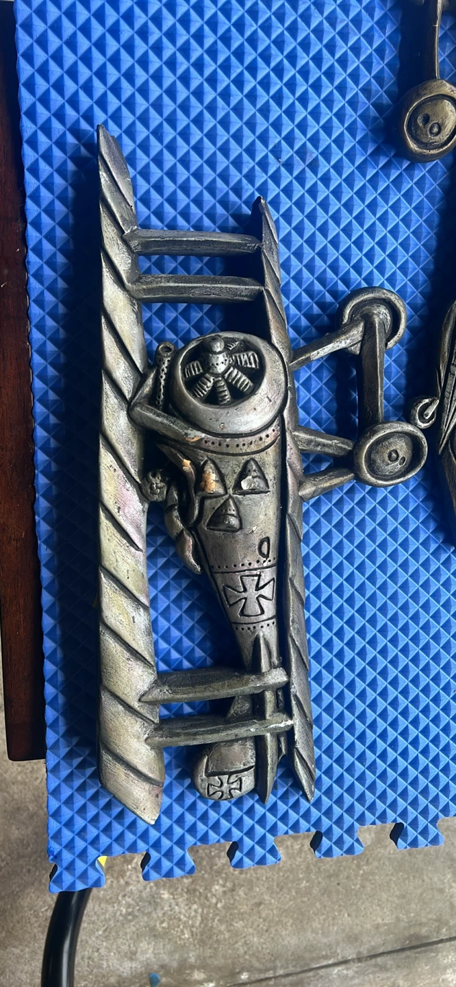 Steampunk Toy Airplane Wall Decor - photo 3