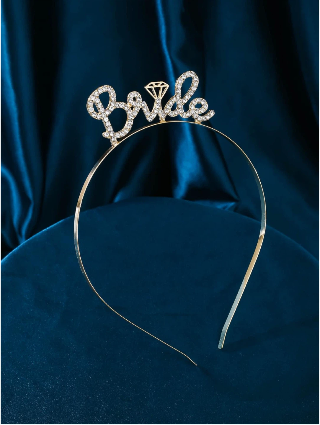 Bride Headband with Rhinestones - photo 2