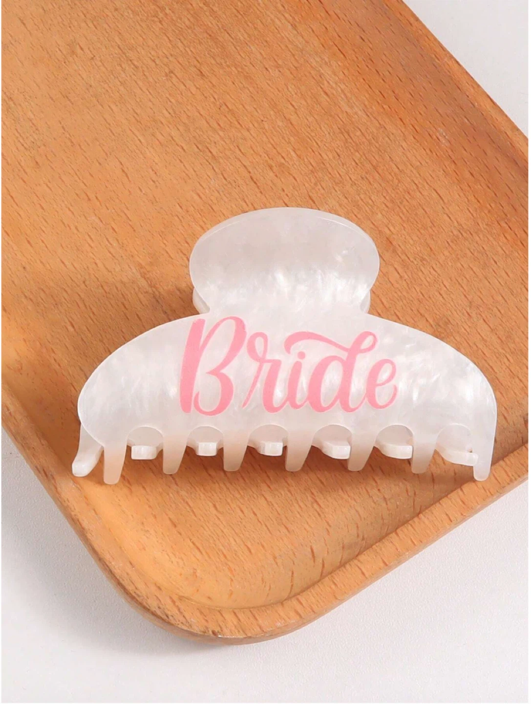 ‘Bride’ Claw Clip - White