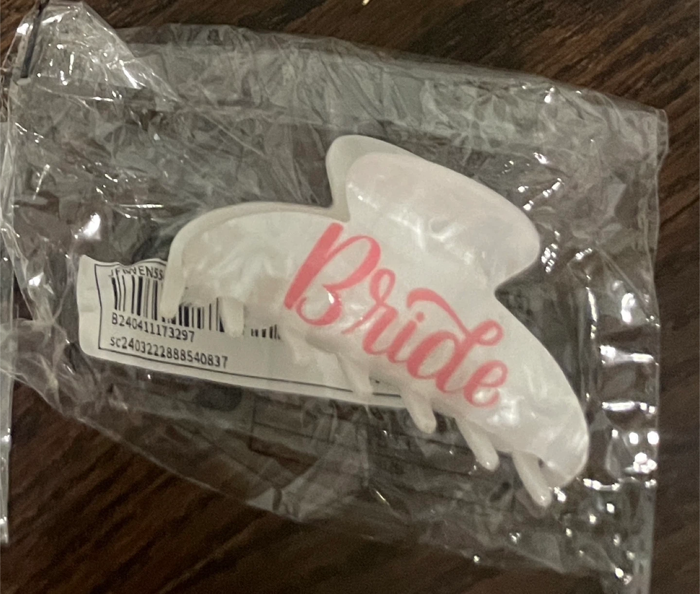 ‘Bride’ Claw Clip - White - photo 3
