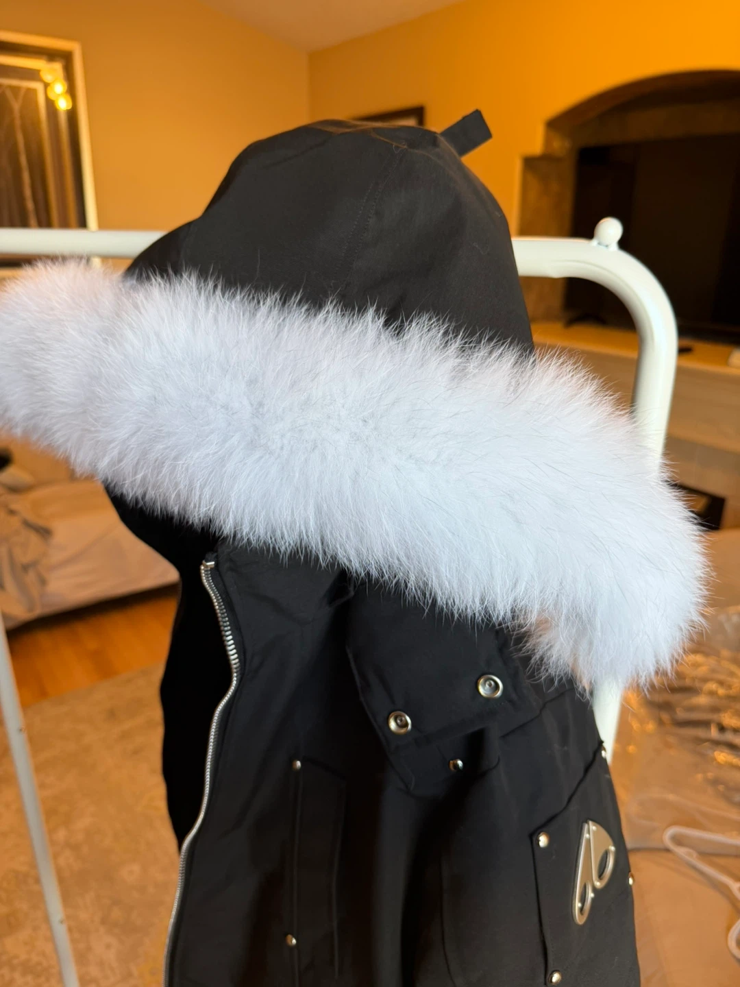 Moose Knuckles Bomber Jacket w/ Fur Hood - photo 4
