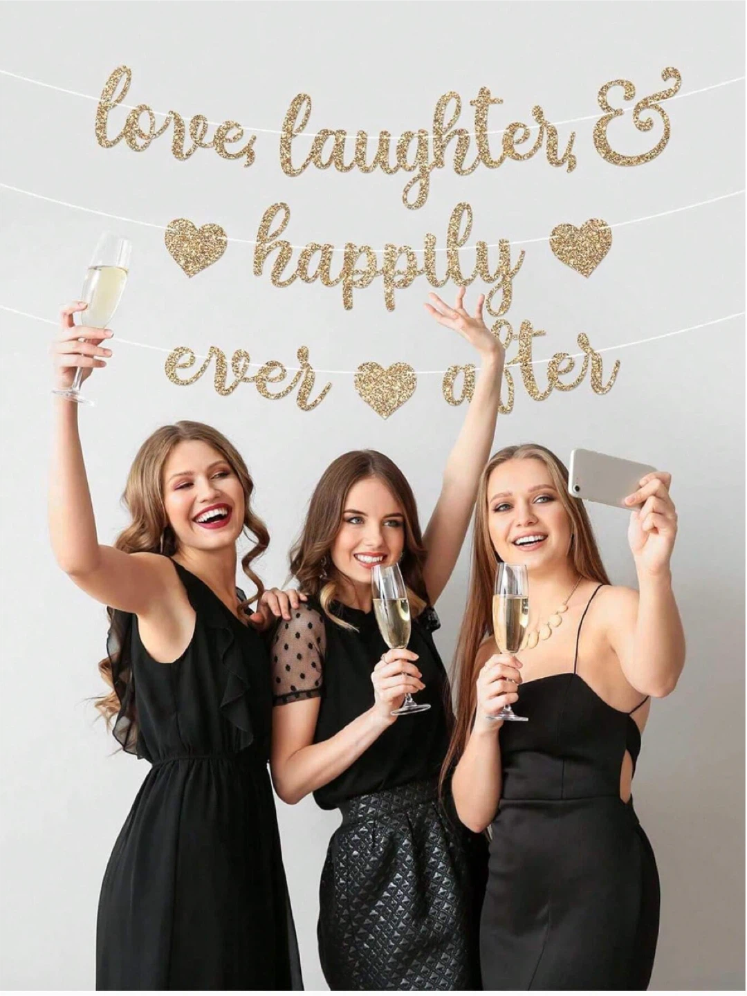 Love Laughter & Happily Ever After Banner - photo 2
