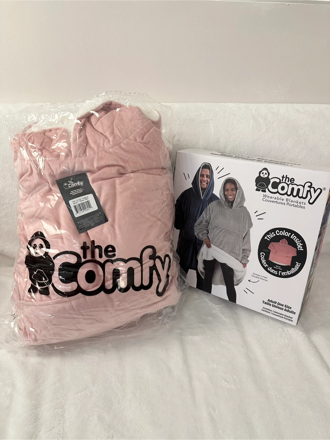The Comfy Wearable Blanket Hoodie - Pink