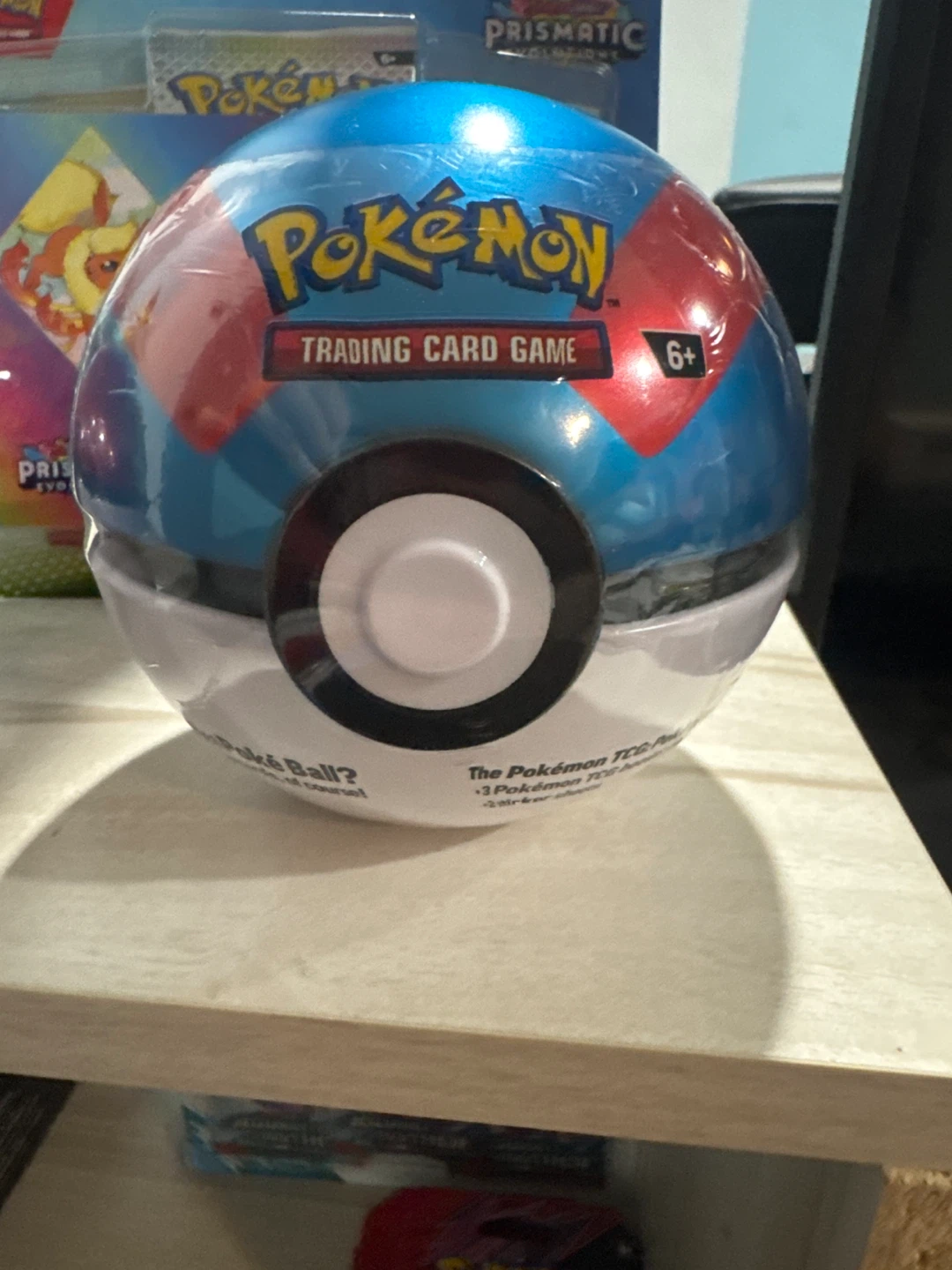 Pokemon Trading Card Game Poke Ball Tin - photo 2