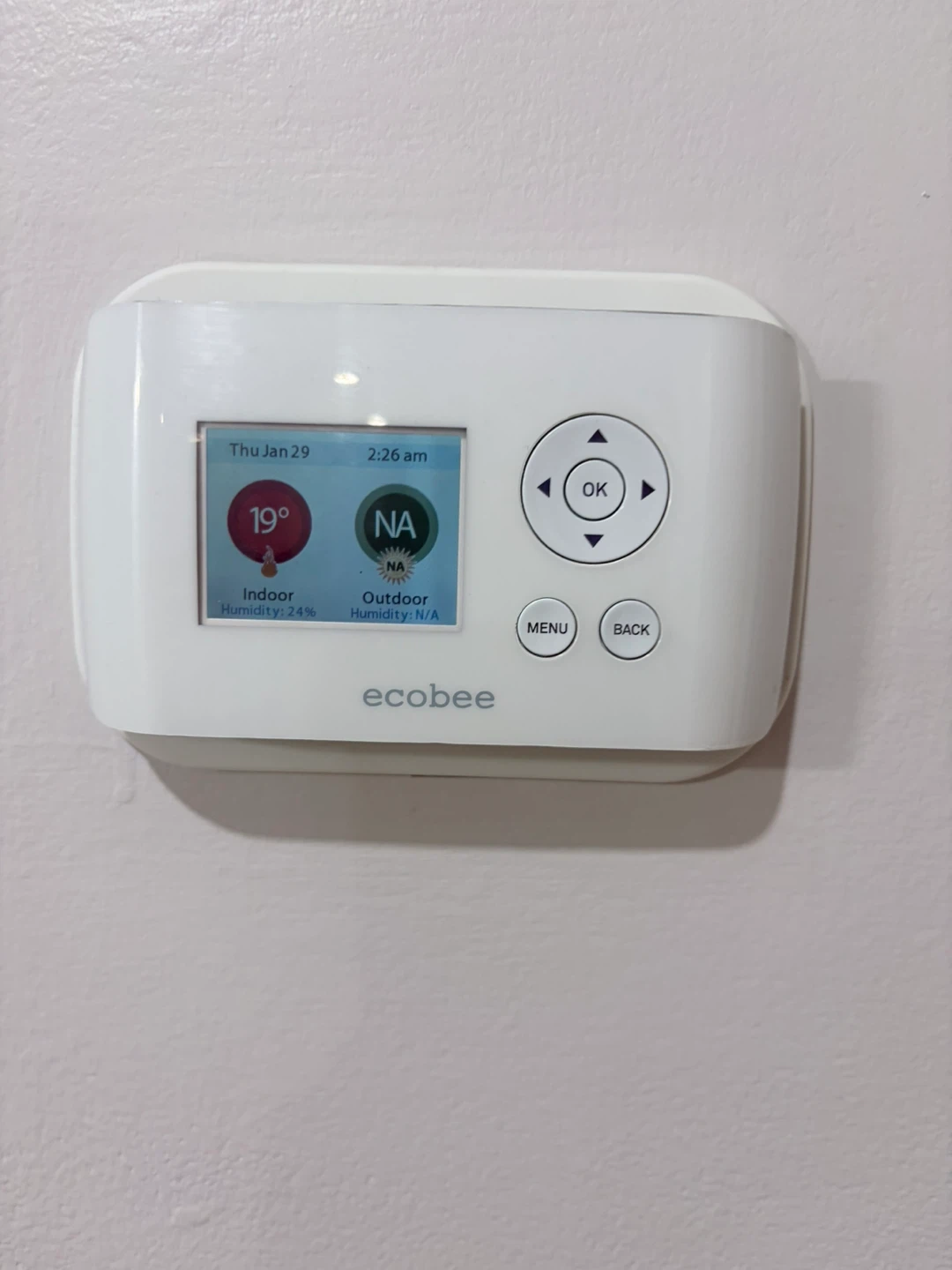 Ecobee Smart Thermostat - photo 2