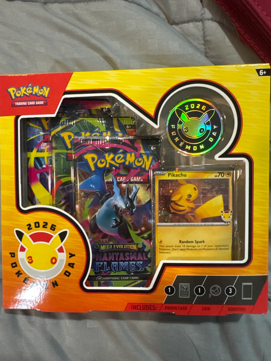 Pokemon TCG 2026 Pokemon Day Pikachu Promo Card