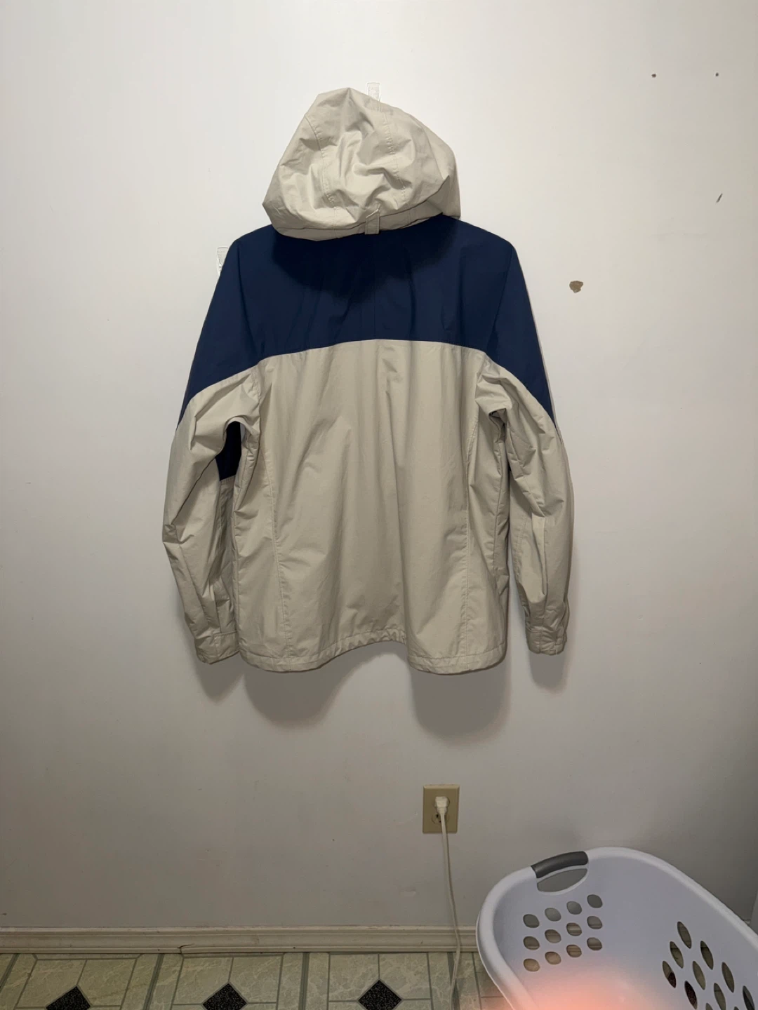 Sorel Women's Beige and Navy Hooded Jacket - Size L - photo 3