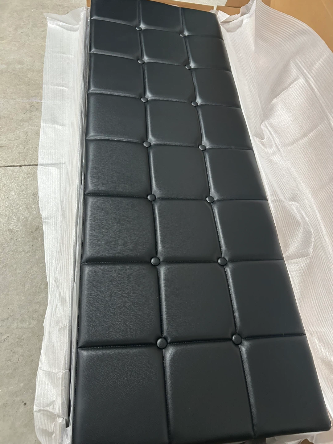 Queen bed frame and headboard - photo 4