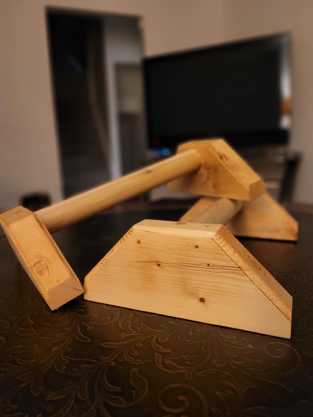 Wooden Parallettes for Calisthenics - photo 2