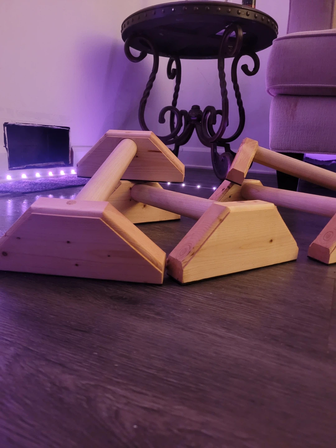 Wooden Parallettes for Calisthenics
