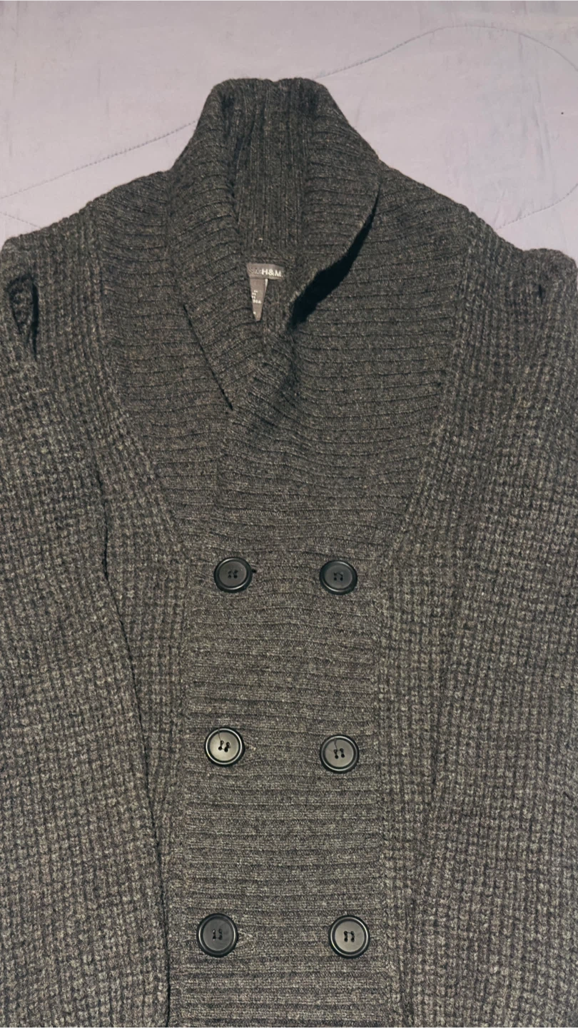 H&M Men's Shawl Collar Cardigan Size M - photo 3