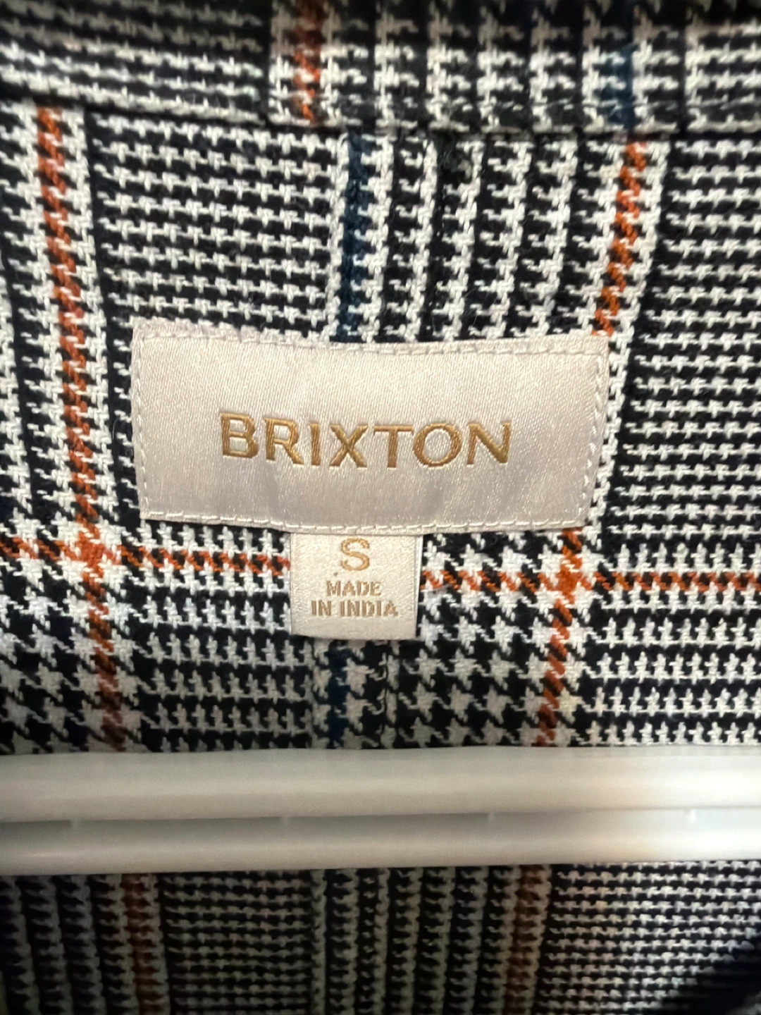 Brixton Plaid Button-Up Shirt Jacket - Size S - photo 3