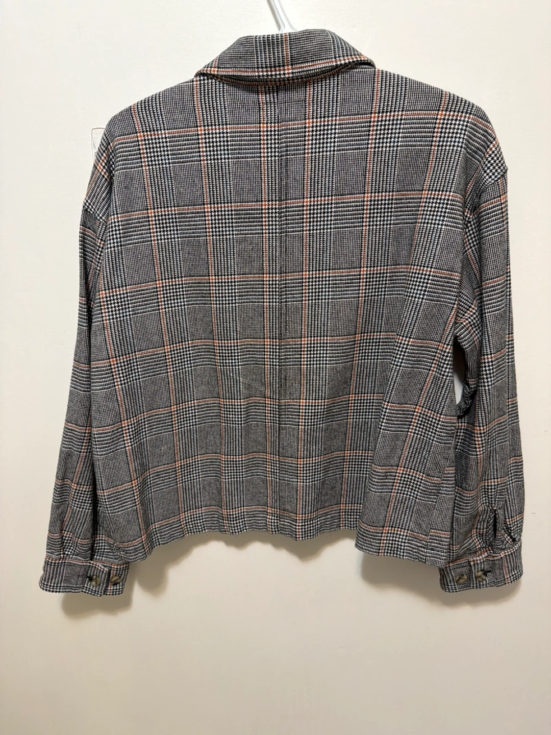 Brixton Plaid Button-Up Shirt Jacket - Size S - photo 2