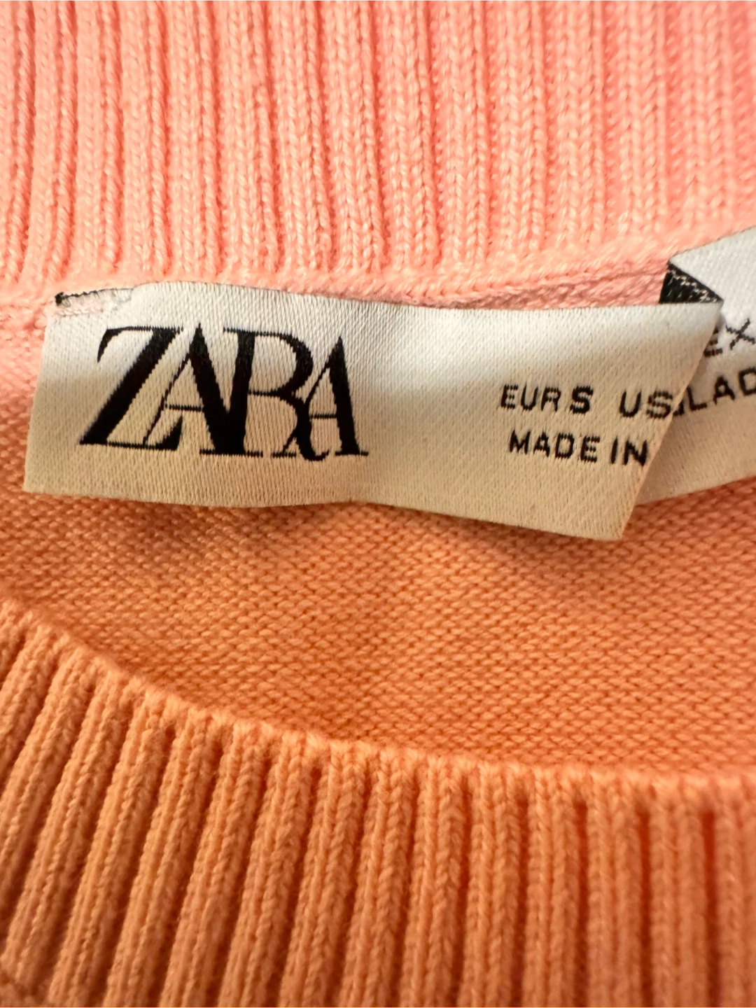 Zara Sleeveless Knit Sweater Vest - Pink - photo 2