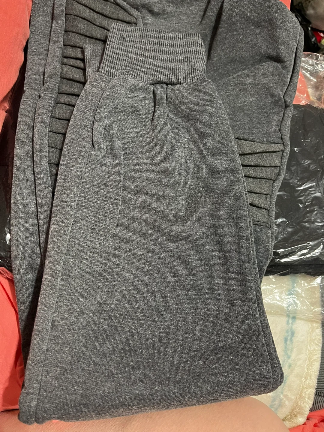 BNWT men’s gray jogging pants - photo 3