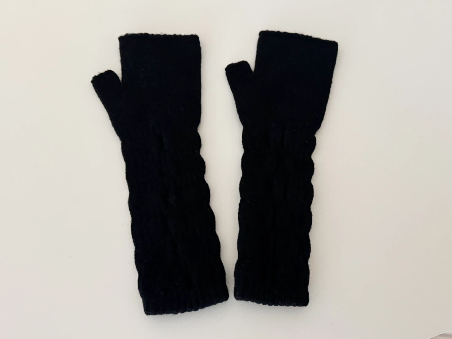 Fingerless Gloves - Black
