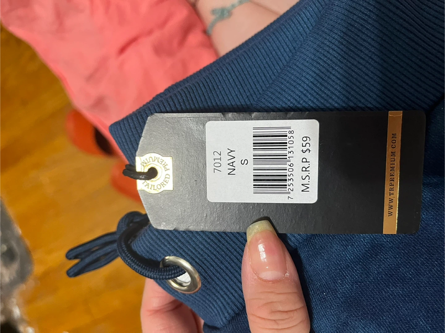 BNWT men’s navy jogging pants - photo 2