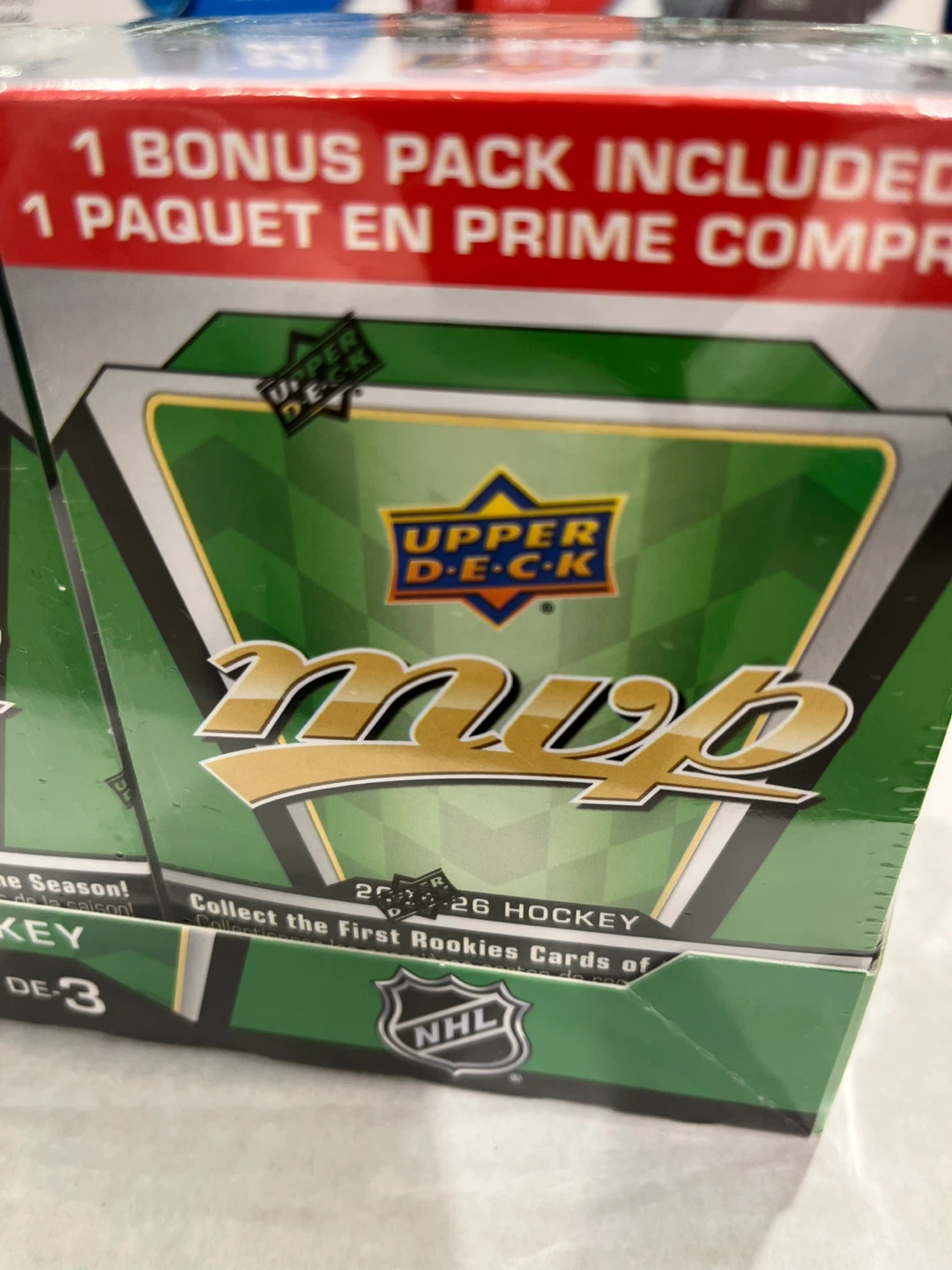 Upper Deck 2025-26 MVP Hockey 3-Pack Box - photo 4