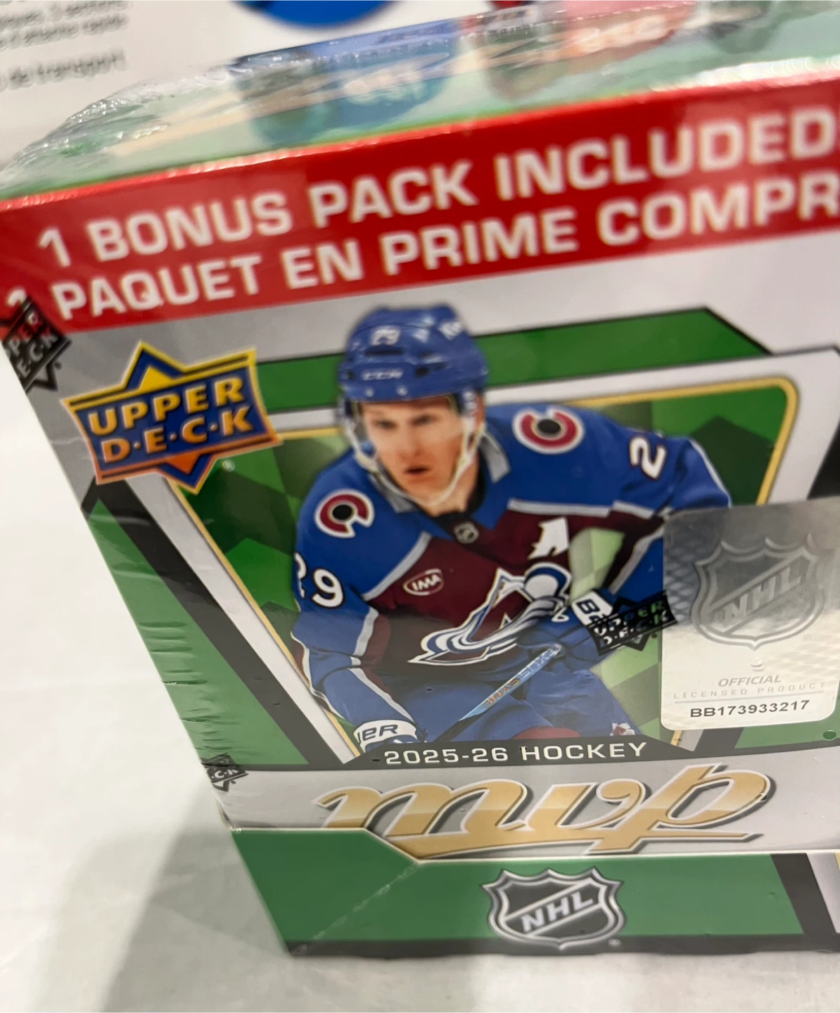 Upper Deck 2025-26 MVP Hockey 3-Pack Box - photo 5