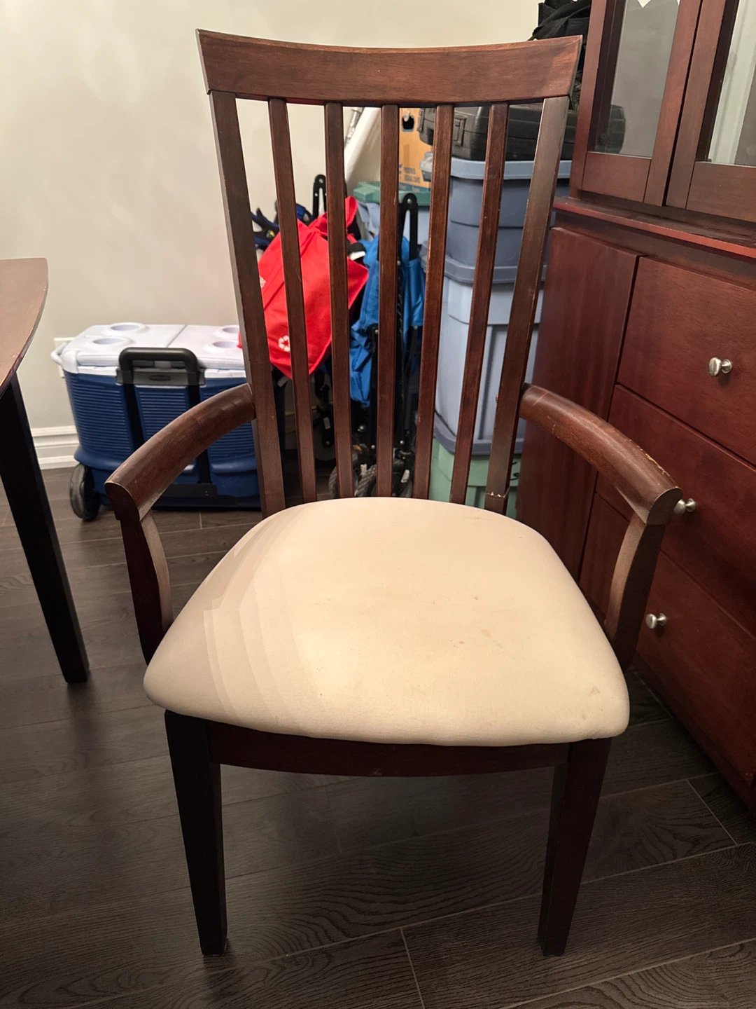 Wooden Dining Table and Chairs - photo 3