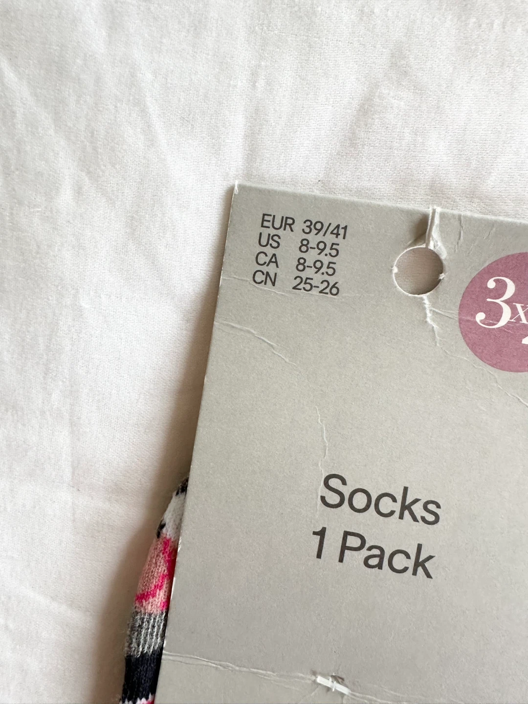 New H&M Sushi Print Socks Size 8-9.5 - photo 3