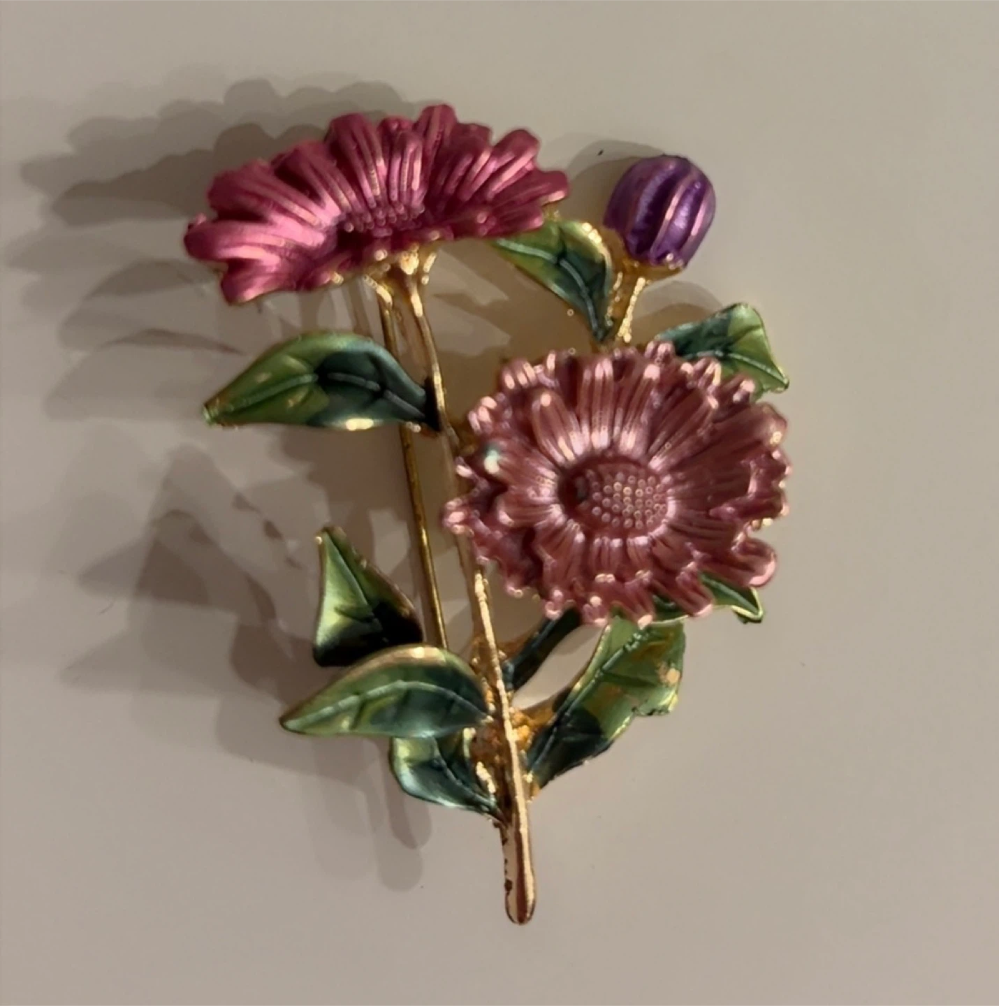 Beautiful Flower Brooch Pin! - photo 2
