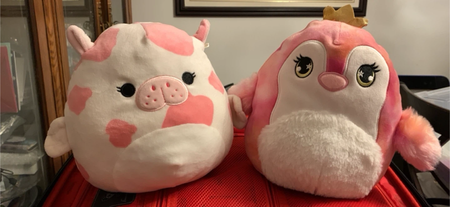 Squishmallows Plush Toys - Cow and Penguin - photo 2