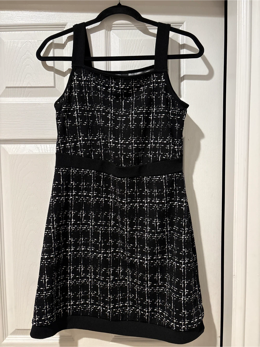 Black and White Tweed Dress - photo 5