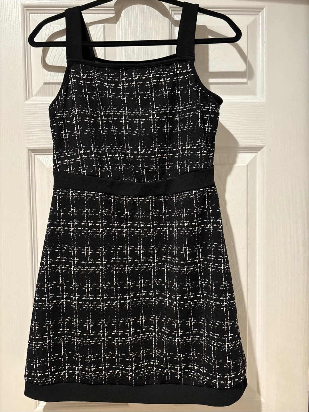 Black and White Tweed Dress - photo 2