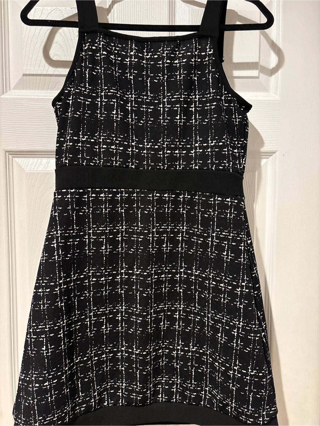 Black and White Tweed Dress - photo 4