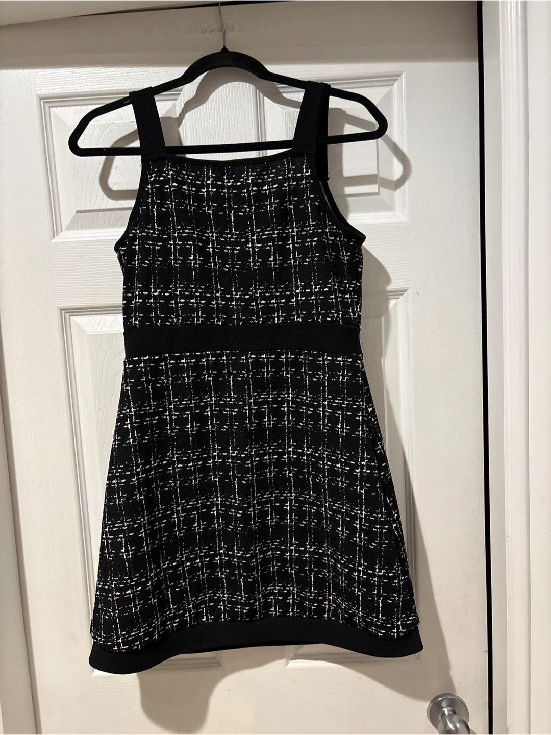 Black and White Tweed Dress - photo 3