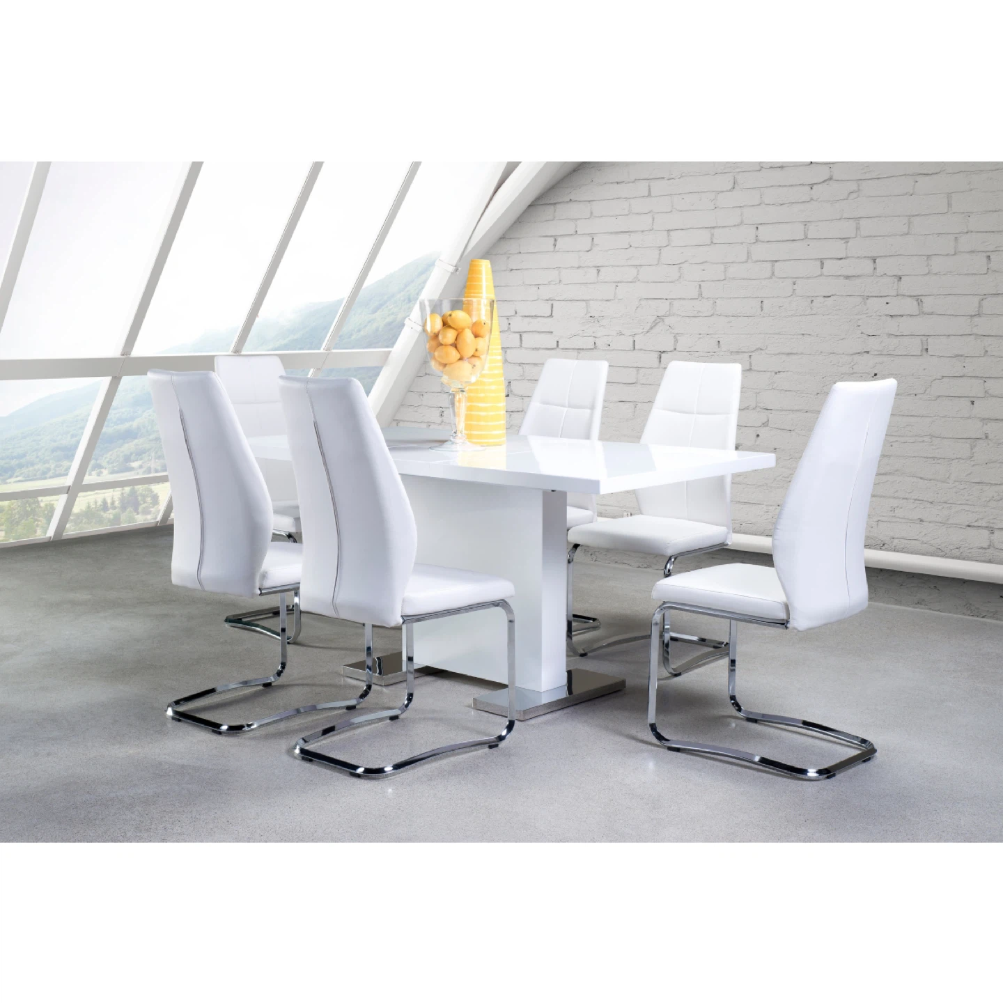 White Faux Leather Chairs now shipping - photo 3
