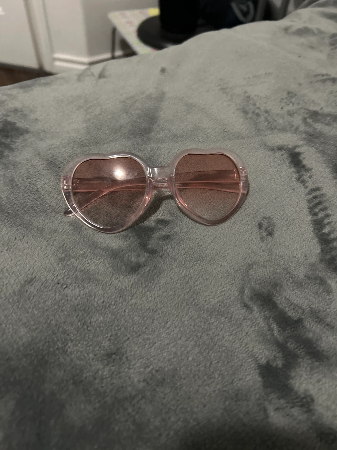Pink Heart Sunglasses