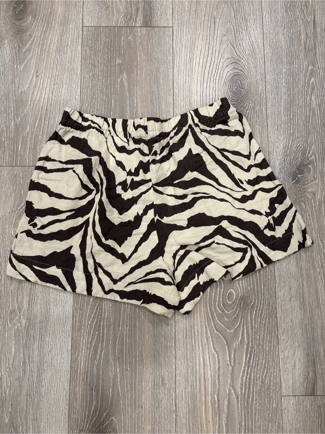 Women's Zebra Print Shorts - photo 3