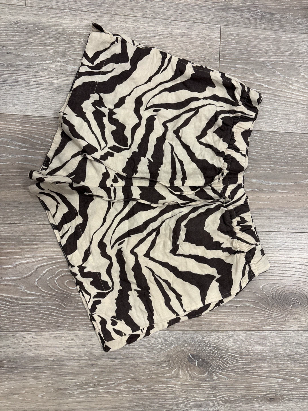 Women's Zebra Print Shorts