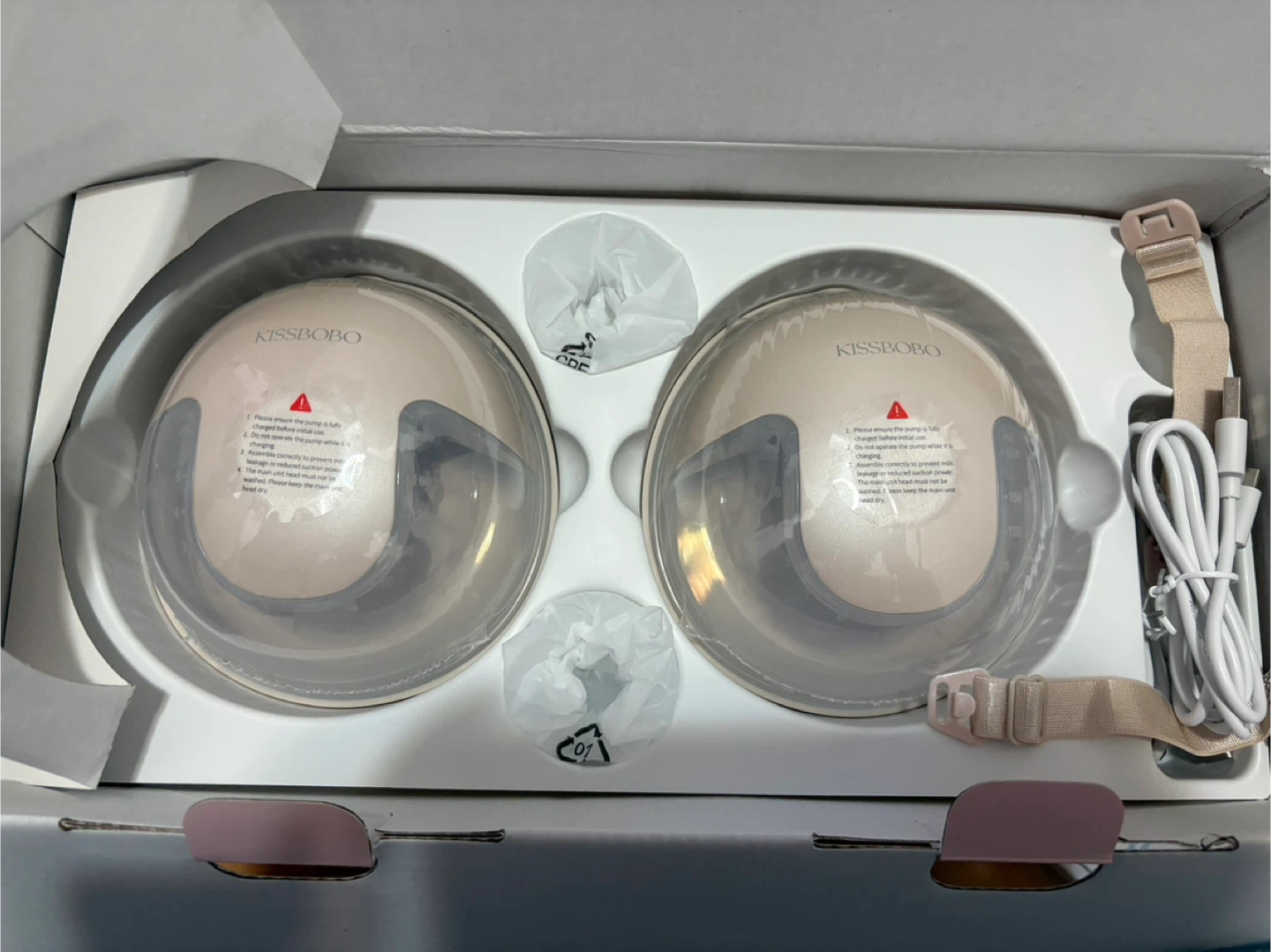 KISSBOBO Wearable Breast Pump - photo 2