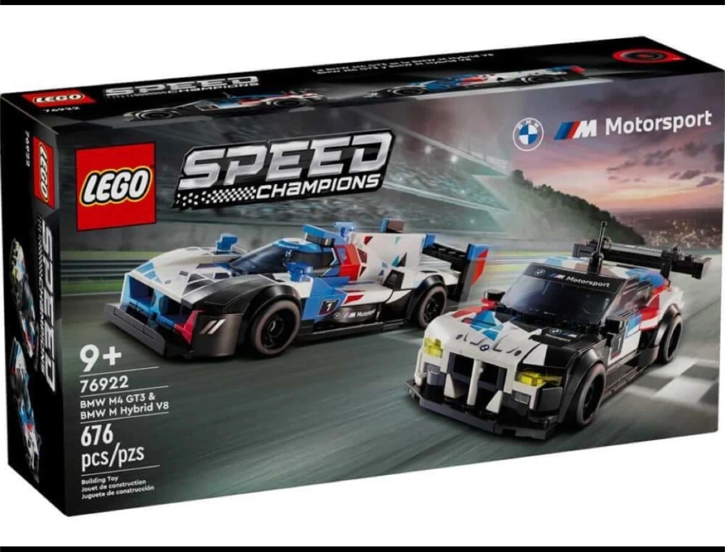 LEGO Speed Champions 76922 BMW M4 GT3 & BMW M Hybrid V8