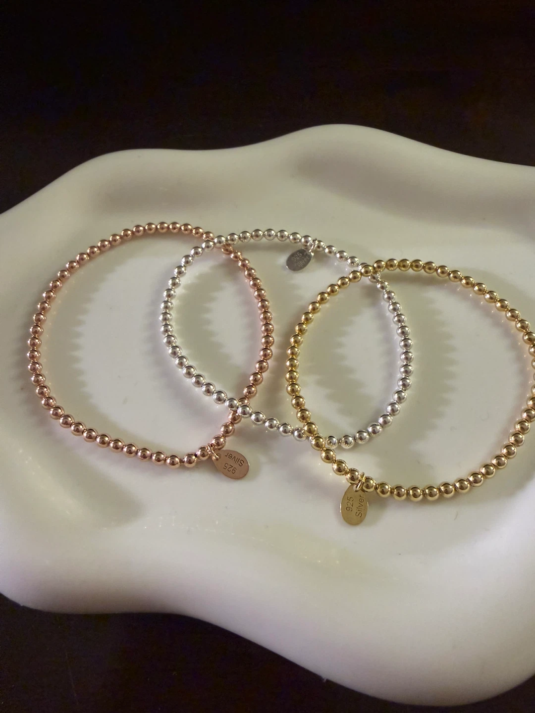 Sterling Silver Beaded Bracelets - photo 2