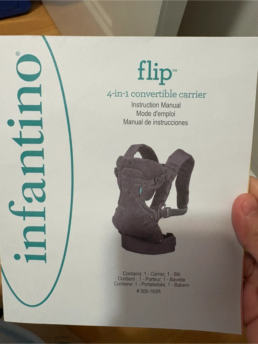 Infantino Flip 4-in-1 Convertible Carrier