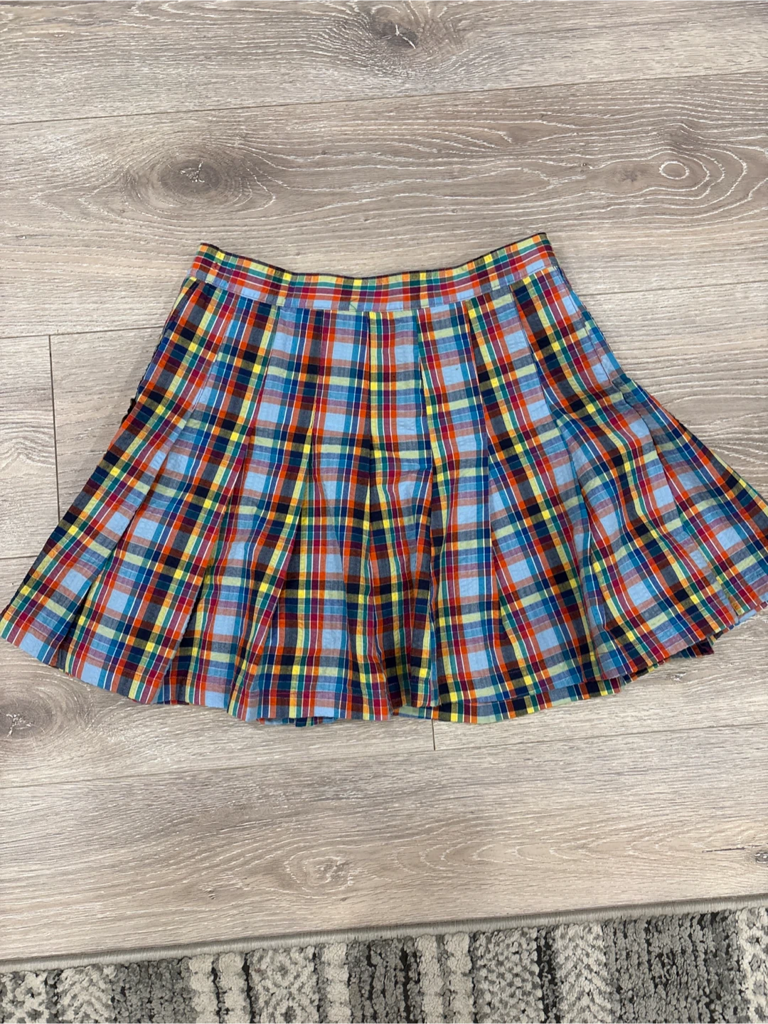 Urban Outfitters Plaid Pleated Mini Skirt - photo 2